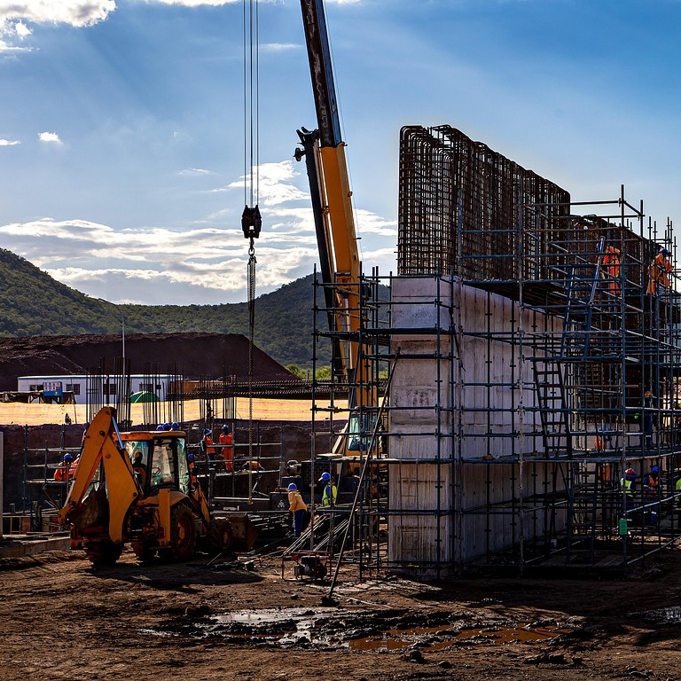 bridge construction Africa